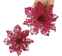 Springos Ziemassvētku rotājums poinsettia 13,5 cm CA1261