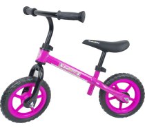 Bimbo Bike Bērnu līdzsvara velosipēds 10" "UNICORN", rozā/melns