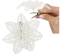Springos Ziemassvētku rotājums "Poinsettia" Springos CA0723 11x11 cm