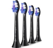 Philips Sonicare S2 Sensitive zobu birstes uzgalis, 4 gab, melns - HX6054/88