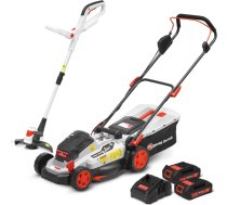 Zāles pļāvējs ar akumulatoru un trimmeris 20 ELEM GARDEN TECHNIC VTC20V-2B2C1
