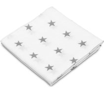 Sensillo Muslin diaper – stars grey