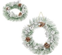 Springos Ziemassvētku dekorācija Vainags Springos CA1023 22cm