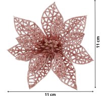 Springos Ziemassvētku rotājums "Poinsettia" Springos CA0724 11x11 cm