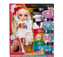 MIX MGA 507581 Rainbow High Watercolor And Create Lalka Do Malowania Z Fioletowymi Oczami