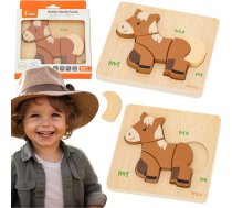 Viga Wooden Puzzle - My Friend the Horse