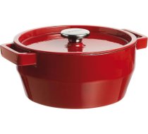 Pyrex Katls 2.2L PYREX apaļš čuguna/Ø20cm/sarkans