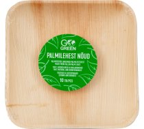 Gogreen Palmu lapu šķīvji Go Green 15x15cm 10 gab./ 0,22kg