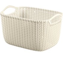 Curver Grozs Knit S taisnstūris 8L 30x22x17cm balts