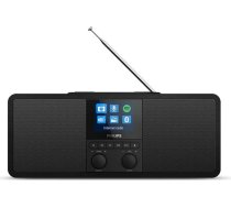 PHILIPS interneta radio, DAB+, melns