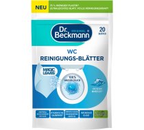 Dr.beckmann Tualetes tīrīšanas līdzekļa loksnes Magic Leaves Ocean Breeze 20 gab.