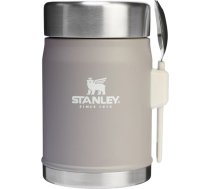 Stanley Termoss ēdienu The Legendary Food Jar + Spork 0,4L gaiši pelēks 2.0