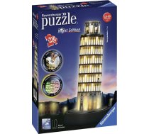 Ravensburger 3D puzle Pizas tornis ar gaismu, 216 gab., 10+