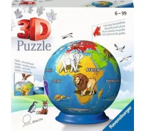 Ravensburger Apaļā puzle Globuss, 72 gabali, no 6 gadiem