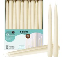 Bolsius Galda sveces Professional 30gab kastē 250/24mm bēšas