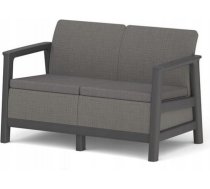 Keter Dārza dīvāns divvietīgs Scandi Linea 2 Seater Sofa pelēks