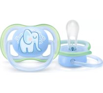 PHILIPS AVENT māneklītis Ultra Air Deco, blue elephant, 0-6M (1 gab), zils zilonis SCF086/01