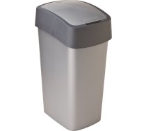 Curver Atkritumu spainis Flip Bin 45L sudraba/pelēks