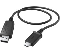 Hama 00173672 Charging/Data Cable, Micro-USB 0.6m Black