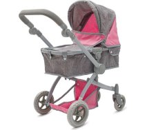 Playto 56090 2IN1 SOPHIE DOLL STROLLER PINK-GREY