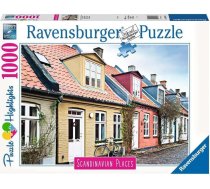 RAVENSBURGER puzle Houses in Aarhus Denmark, 1000gab., 16741