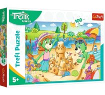 Trefl 16470 Puzzle 100 Dzień Treflików