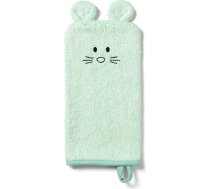 Babyono bamboo baby wash mitt green 787/03