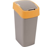 Curver Atkritumu spainis Flip Bin 45L sudraba/dzeltens