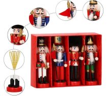 Springos Ziemassvētku rotājums-riekstkodis Springos CA0824 12,5cm 4gab.