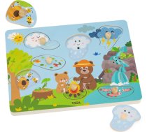 Viga Puzzle Dźwiękowe Odkrywamy Naturę
