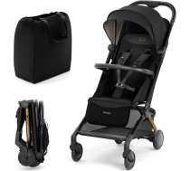 Kinderkraft sporta ratiņi PILOT 2, melni, KSPILO02BLK0000