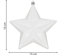 Springos Ziemassvētku rotājums zvaigzne, Springos CA1382, 15 cm