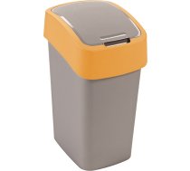 Curver Atkritumu spainis Flip Bin 9L sudraba/dzeltens