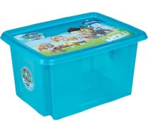 Keeeper Kaste ar vāku 15L Karolina "Paw Patrol" 38x29,5x20,5cm gaiši zila