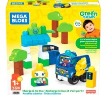 Mega Bloks Green Town & Go autobusa celtniecības komplekts