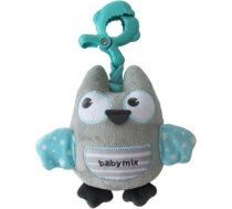 Baby Mix Rotaļlieta muzikālā OWL mint BabyMix 42592-izpārdošana