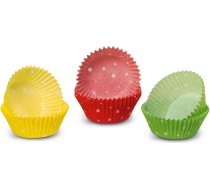 Guardini Kēksiņu papīra formiņas 100 gab. krāsainas Easy Bake Ø 4,3 x 2,3 cm