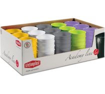 Stefanplast Puķu pods Academy Lux Ø11x10cm asorti
