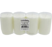 Candela Kapu sveces eļļas 4 gab. komplekts, degšanas ilgums ~60h, balta