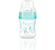 Babyono Pudele ar plato kakliņu 120 ml BabyOno 402/03 blue