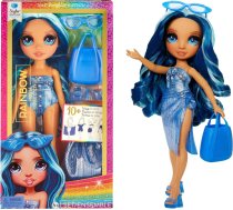 Rainbow High 507307-EUC Rainbow High Swim & Style  Fashion Doll- Skyler (Blue)