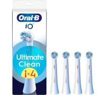Braun CWF-4 Oral-B UltimateClean zobu birstes uzgaļi, balti, 4 gab. - iO RB CWF-4
