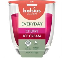 Bolsius Svece arom. stikla gl. Everyday Ø80x70mm cherry icecream