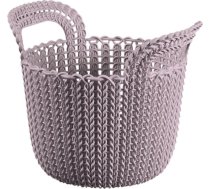 Curver Grozs Knit XS apaļš 3L 23x19x19cm gaiši violets