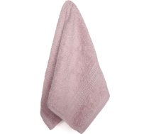 TOWEL RONDO 30X50 TERRY DIRTY PINK 500G. COTTON.