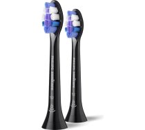 Philips Sonicare Sensitive Standarta Sonic zobu birstes uzgalis, 2gab, melns - HX6052/88