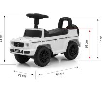 MILLY MALLY MERCEDES G350D stumjamā mašīna - skrejmašīna WHITE S