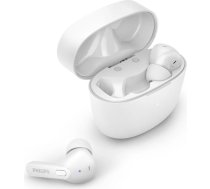 PHILIPS in-ear true bezvadu austiņas ar portatīvo uzlādes ietvaru, baltas TAT2206WT/00