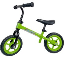 Bimbo Bike Bērnu līdzsvara velosipēds 10" "MONSTER", zaļš/melns