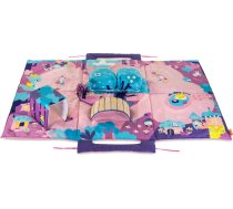 MINILAND Aktivitātes paklājs ar automašīnām FAIRY MLZ75008 pink/purple VASARAS IZPĀRDOŠANA